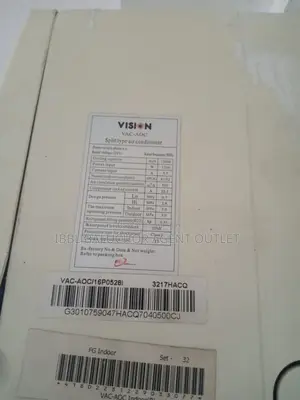 Vision Vac-Aoc 1 Ton (12000 Btu) Split AC – Used | Non-Inverter | 220v
