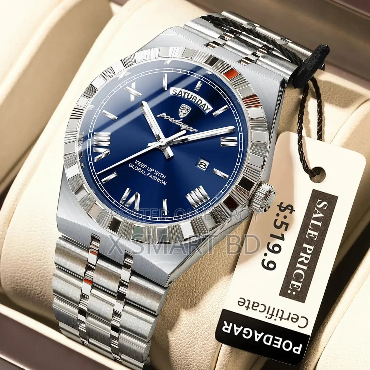 Luminous Quartz Men's Watch