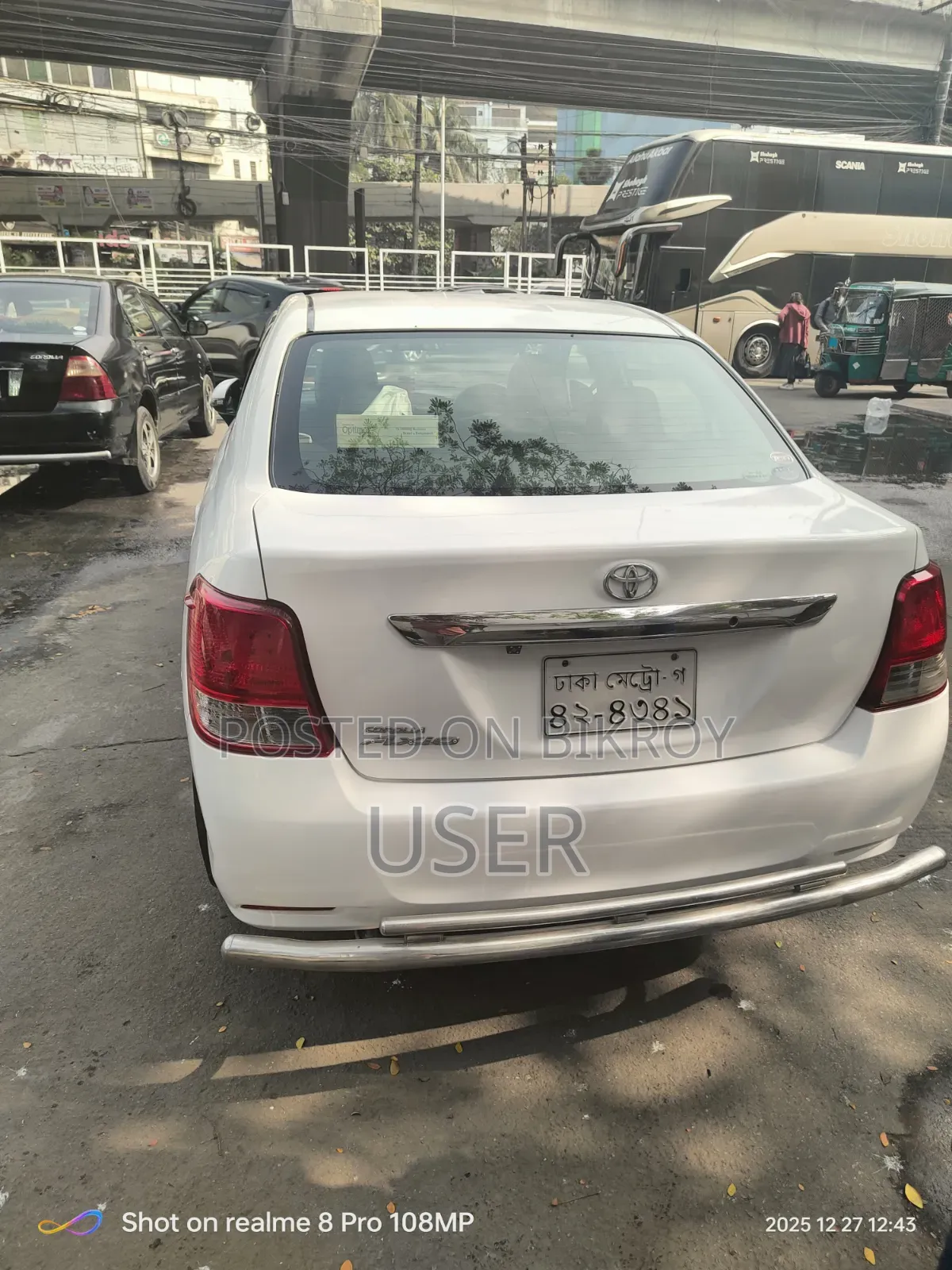 Toyota Axio 1.5 G 2WD 2013 White