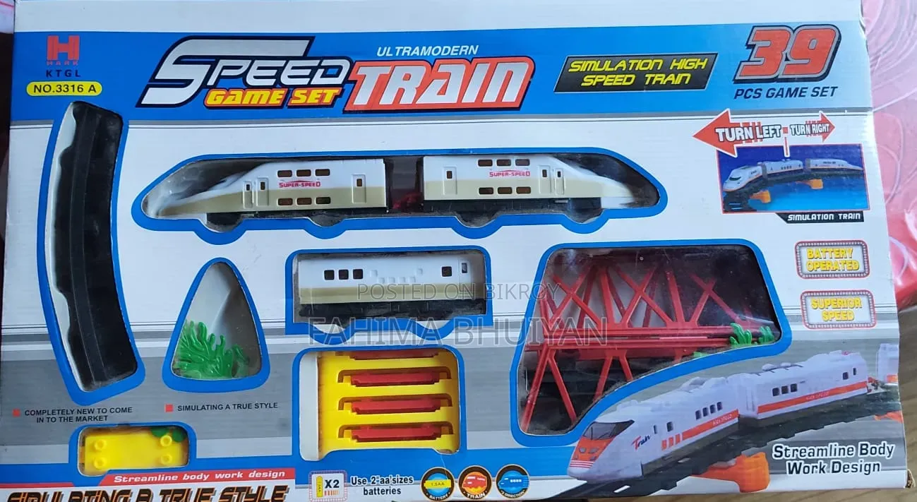 39 PCS Speed Train Game Set