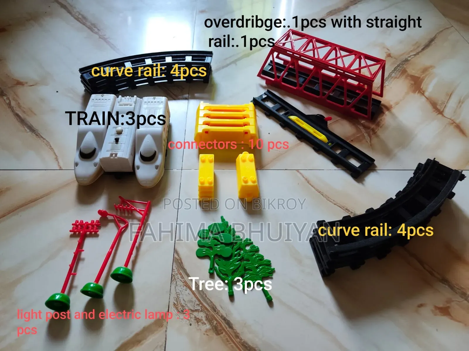39 PCS Speed Train Game Set