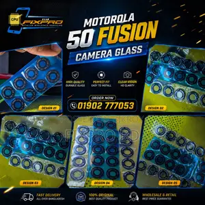 Install Original Camera Glass on your Motorola 50 Fusion.