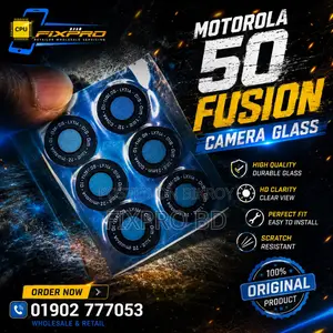 Install Original Camera Glass on your Motorola 50 Fusion.