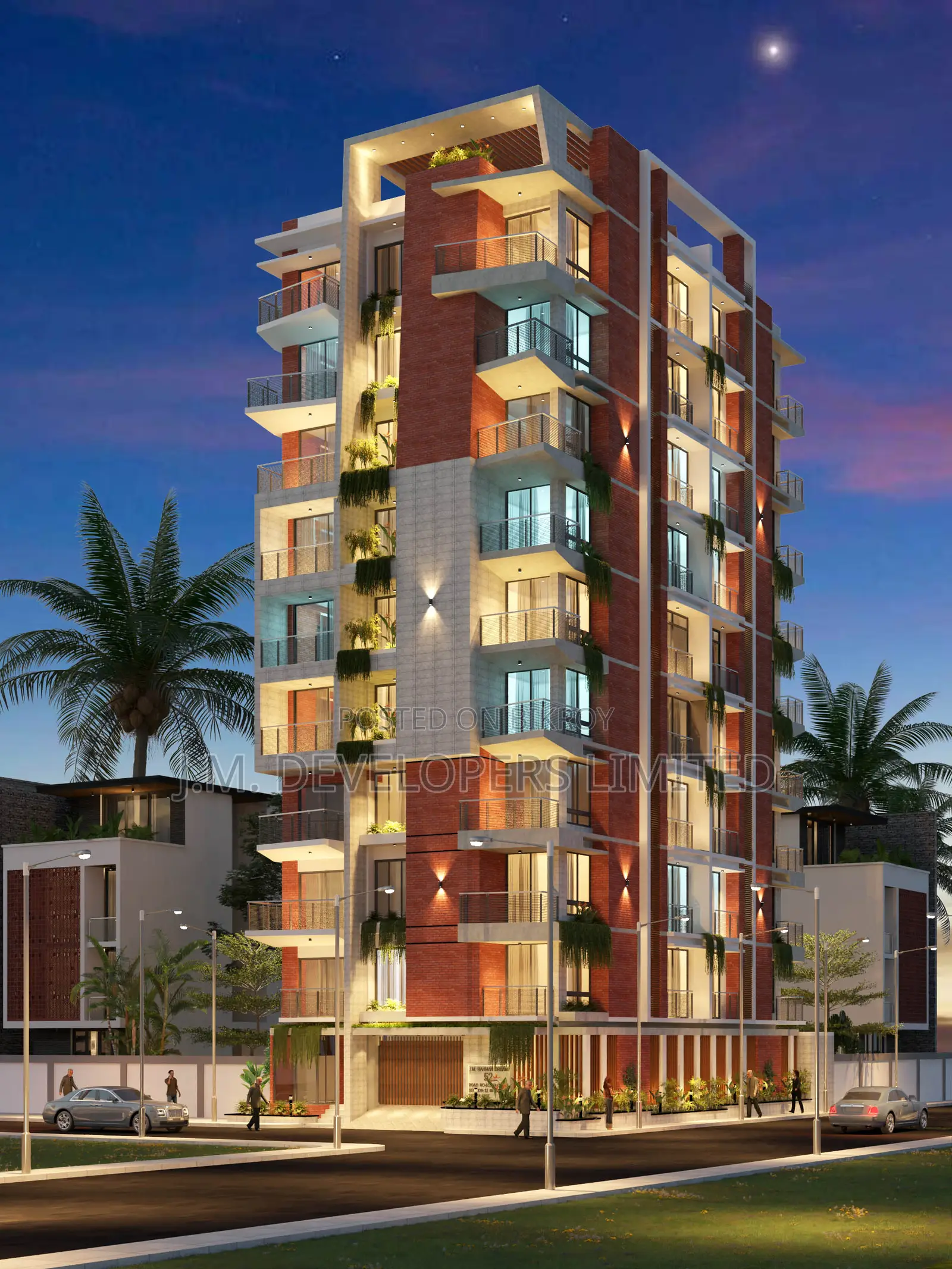 Furnished 3bdrm Apartment in J.M. Developer, Mirpur for Sale