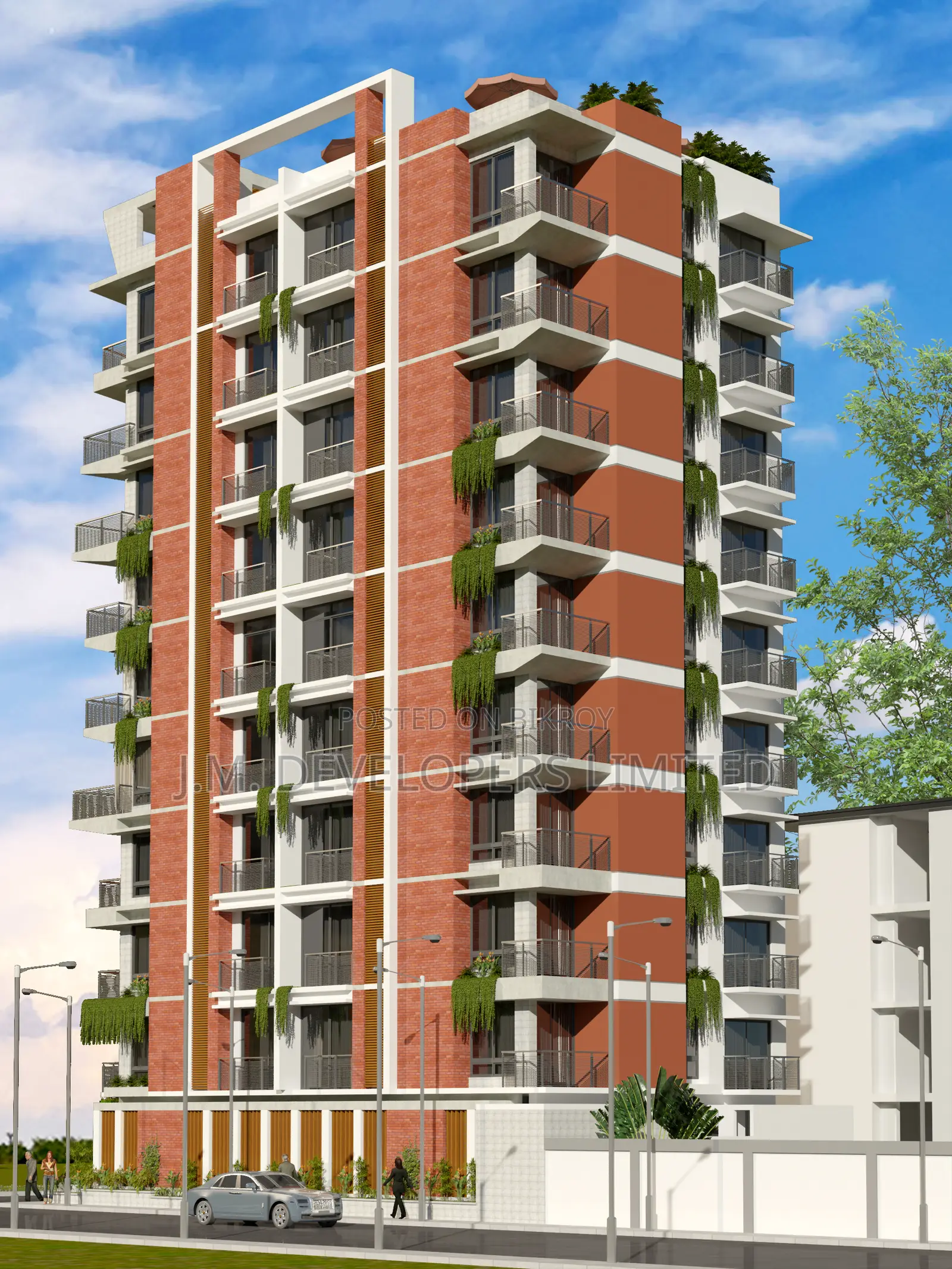 Furnished 3bdrm Apartment in J.M. Developer, Mirpur for Sale