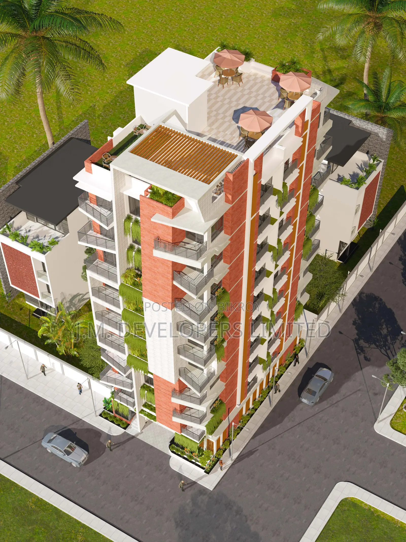 Furnished 3bdrm Apartment in J.M. Developer, Mirpur for Sale