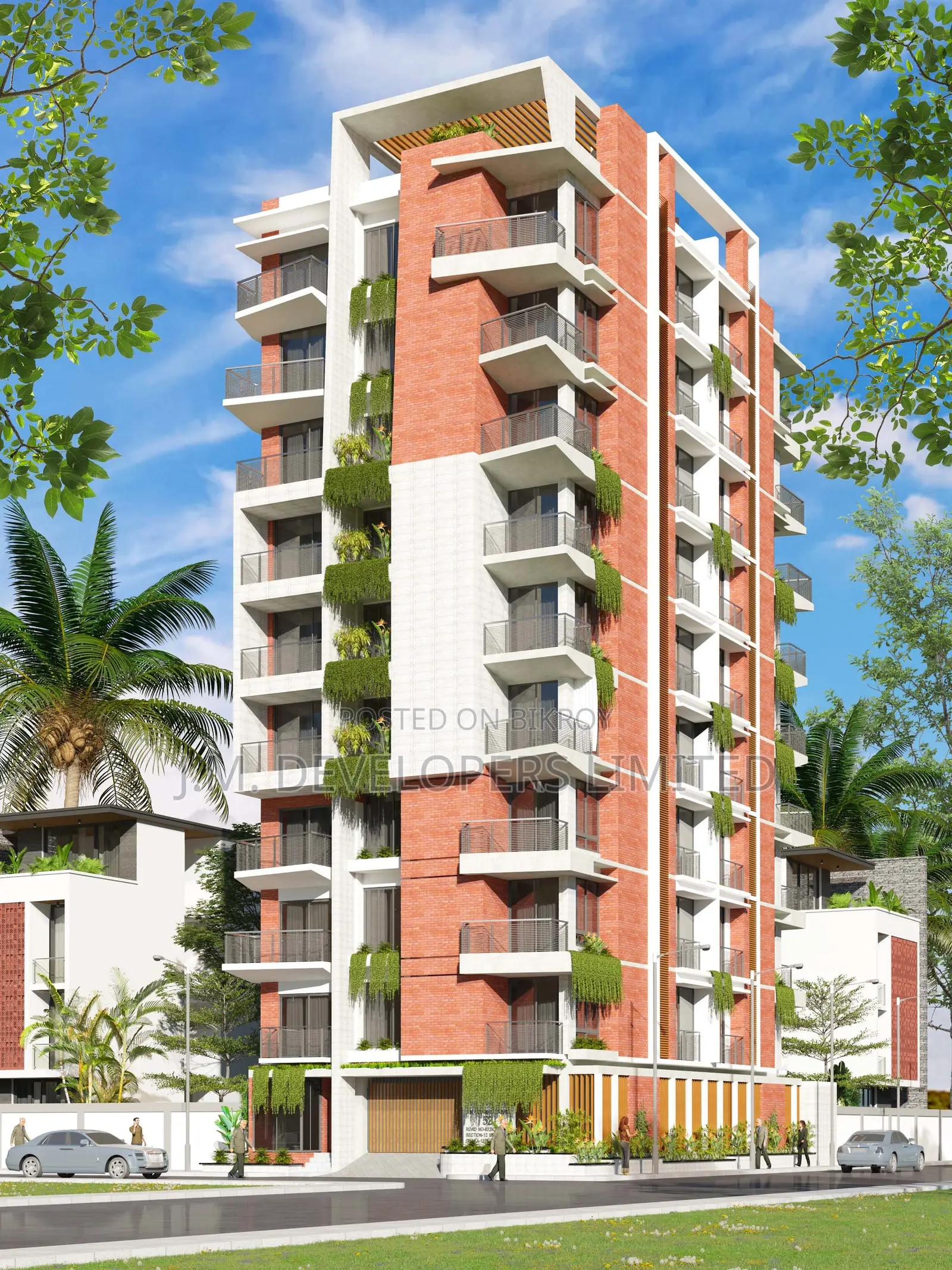 Furnished 3bdrm Apartment in J.M. Developer, Mirpur for Sale