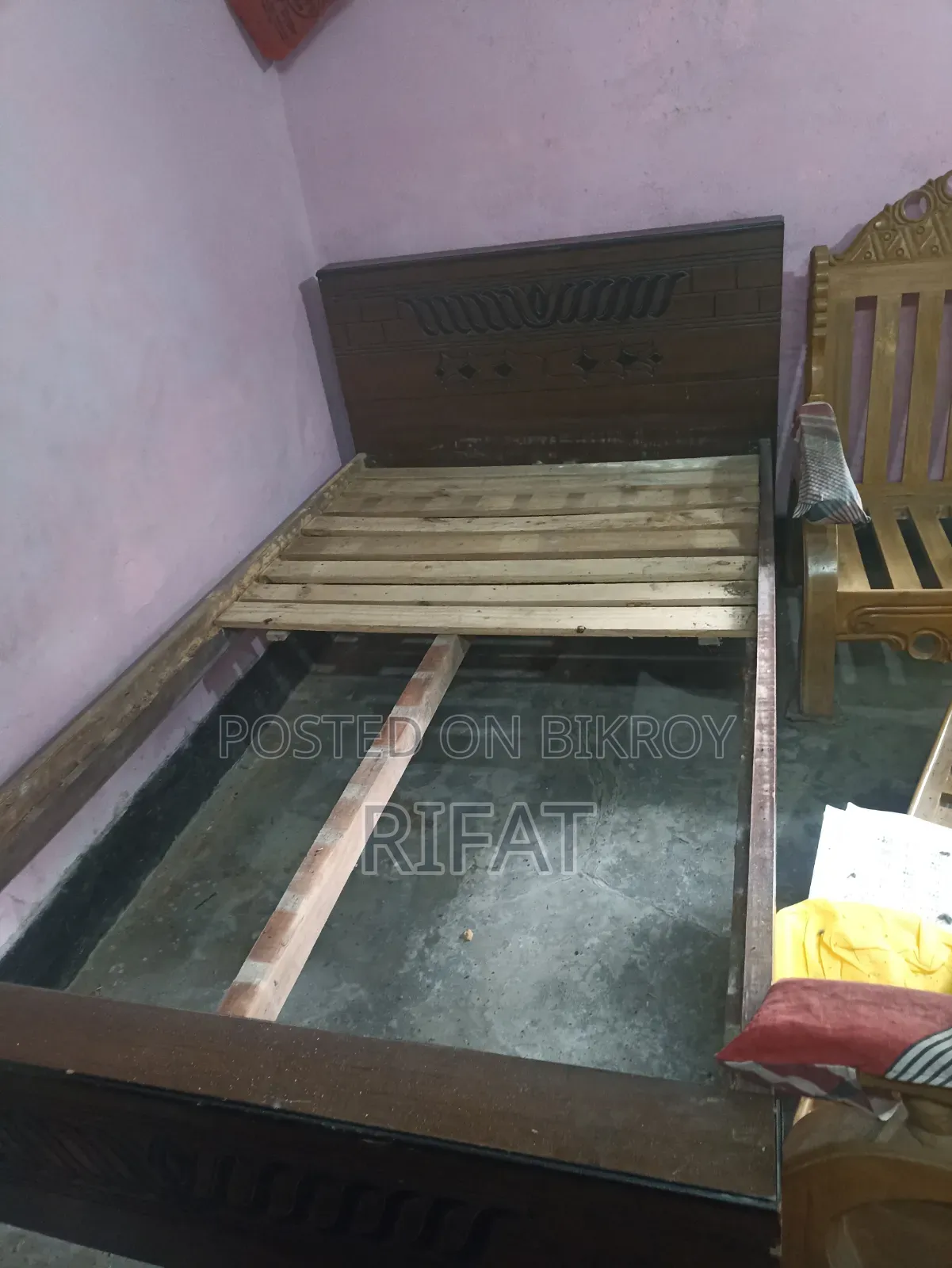 সিঙ্গেল খাট বিক্রি করা হবে