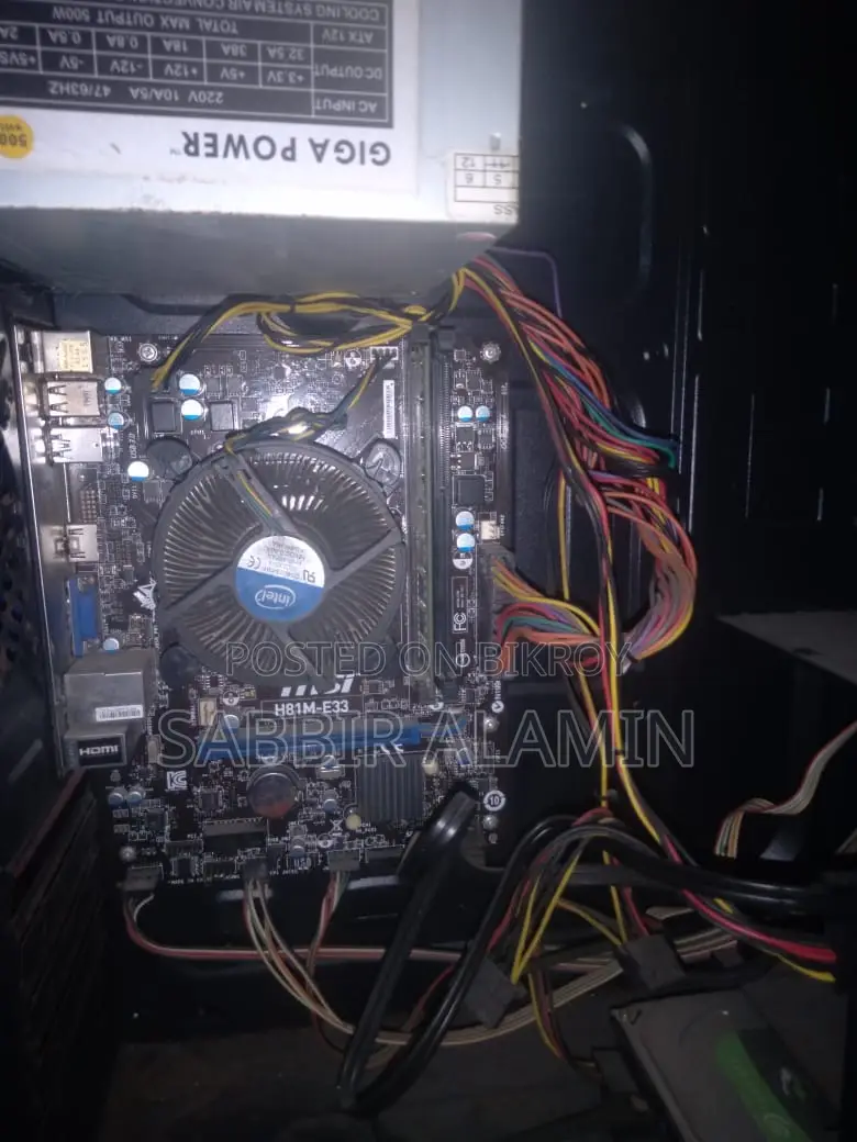 Desktop Computer MSI Model 4GB Intel Core I3 HDD+SSD 1T
