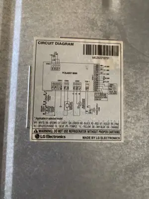 Lg 308 Liter No-Frost Smart Inverter Refrigerator Amber Steel