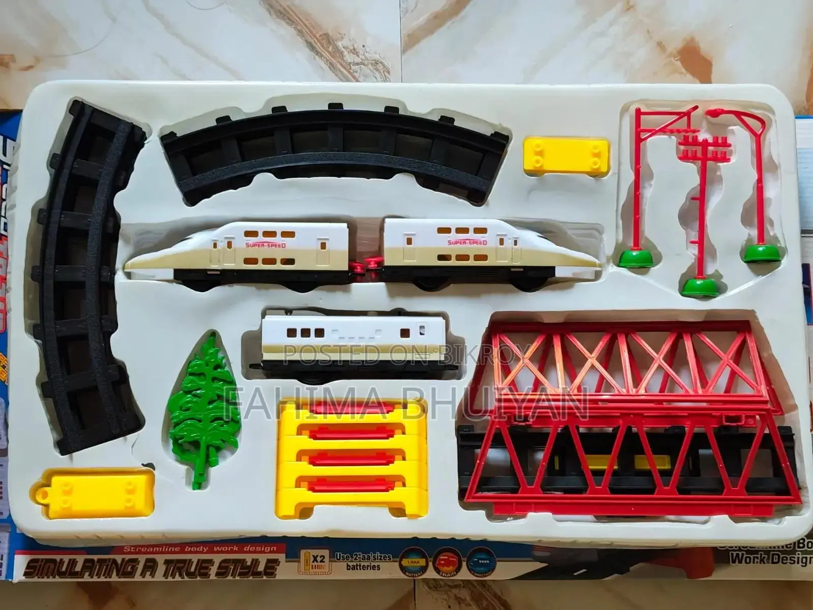 39 PCS Speed Train Game Set