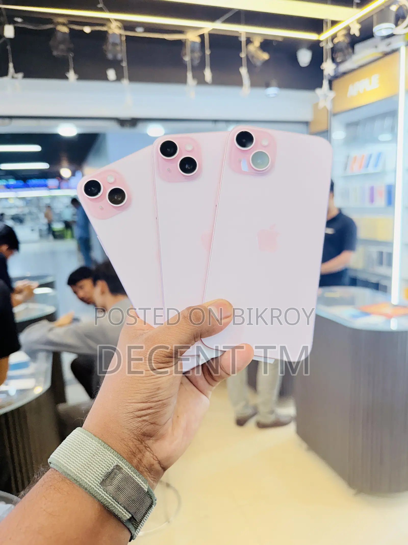 নতুন Apple iPhone 15 Plus 256 GB পিঙ্ক