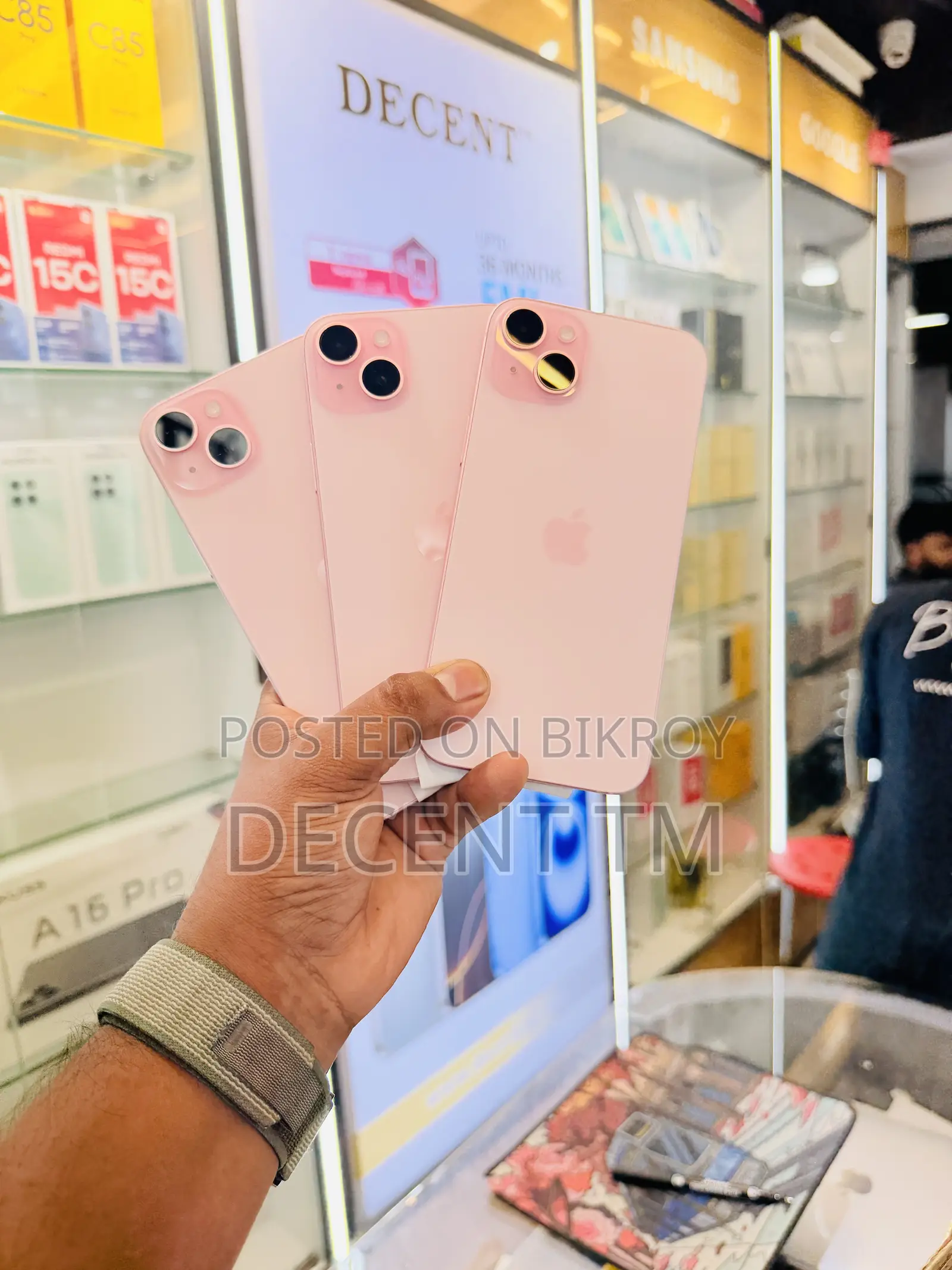 নতুন Apple iPhone 15 Plus 256 GB পিঙ্ক