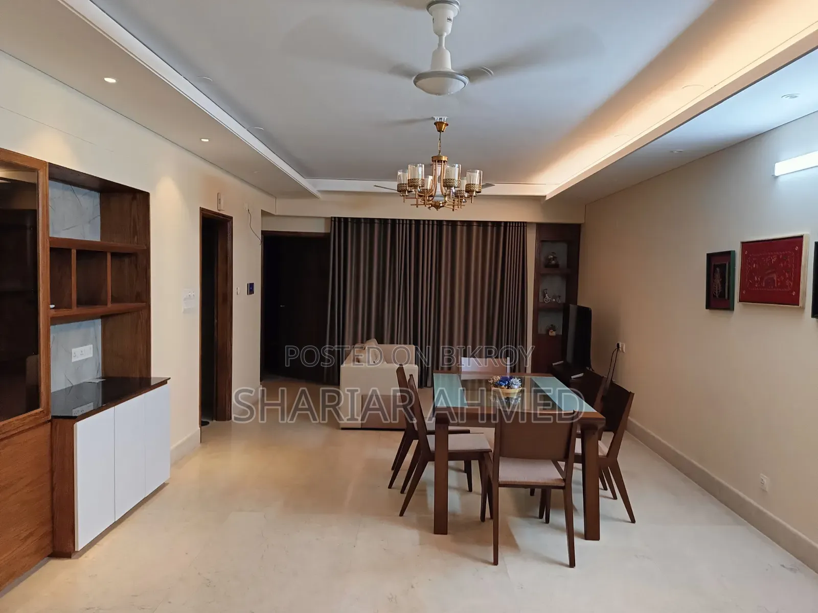 Furnished 3bdrm Apartment in Gulshan for Rent