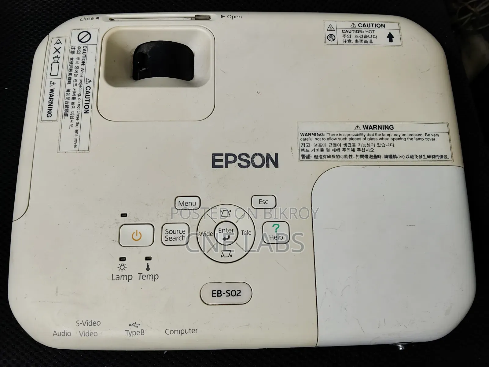 Epson Eb-S02 3lcd Multimedia Projector