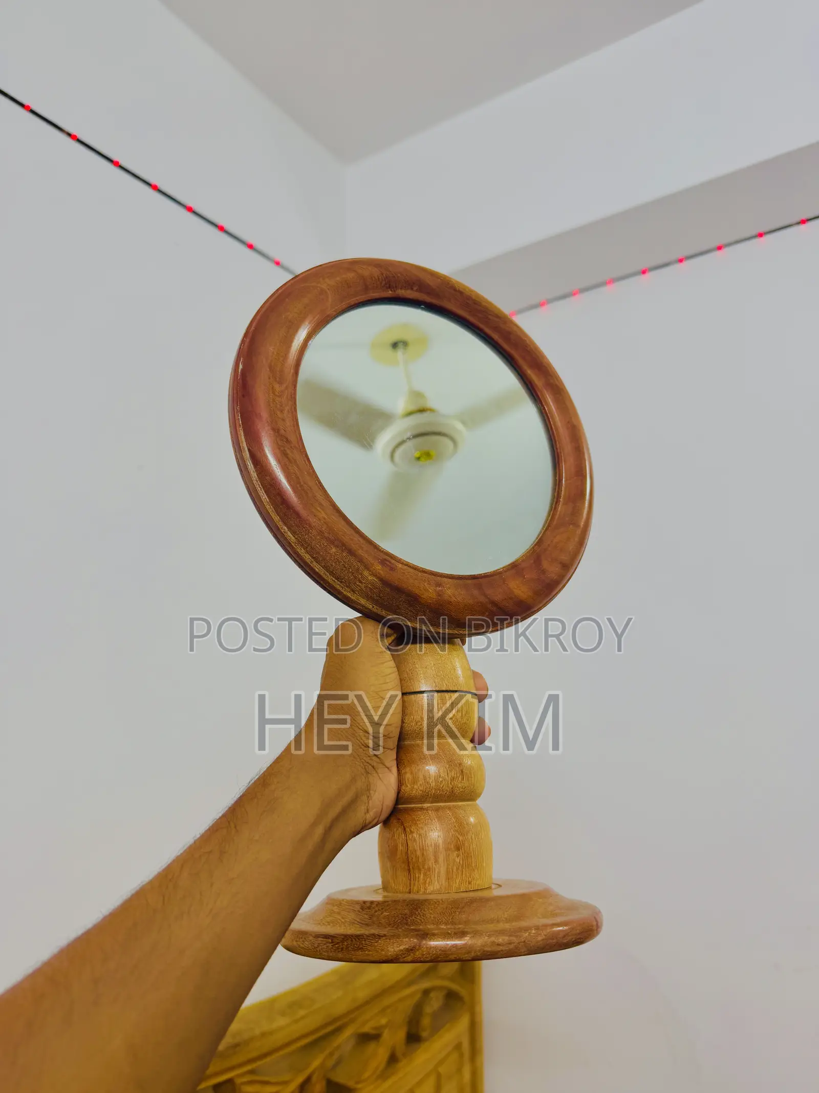 Wooden Mirror