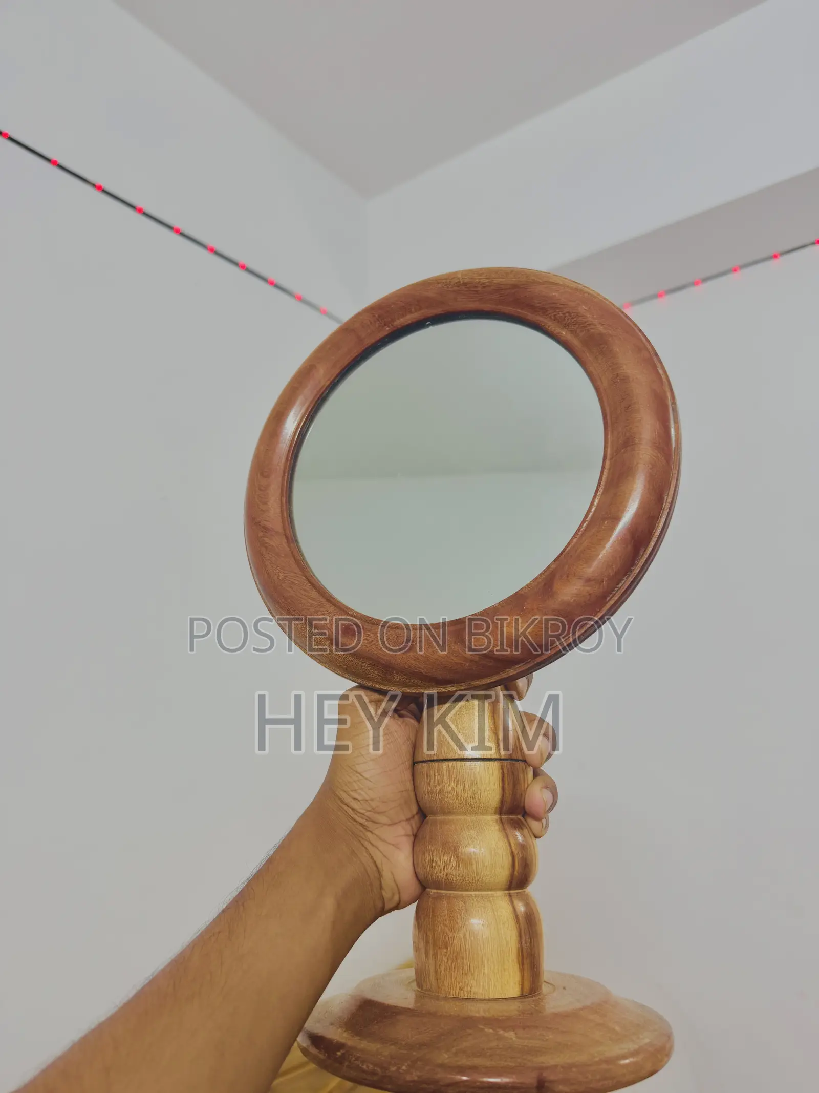 Wooden Mirror