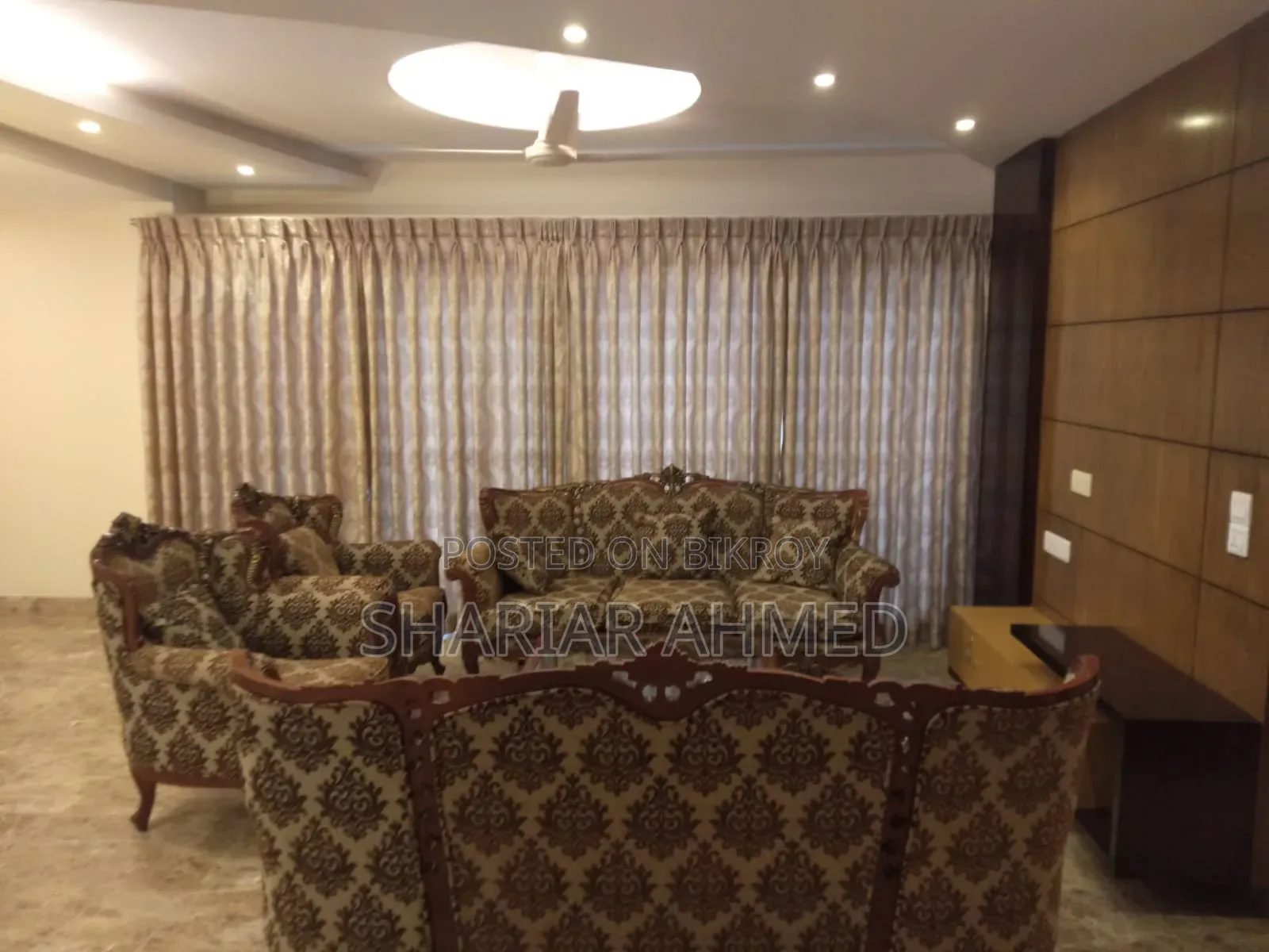 Furnished 3bdrm Apartment in Gulshan for Rent