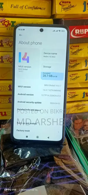 Xiaomi Redmi 10 64 GB Blue