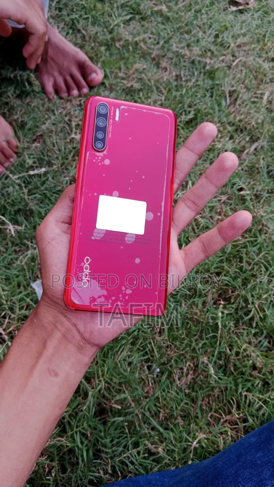 Oppo F15 256 GB Red