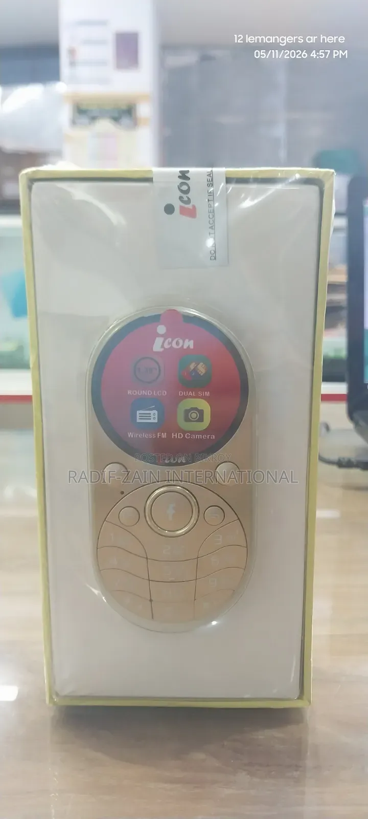 New Mobile Phone Gold