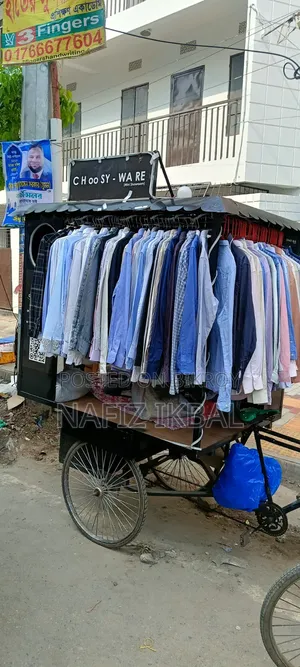 Mini Showroom Van / Clothing Display Cart