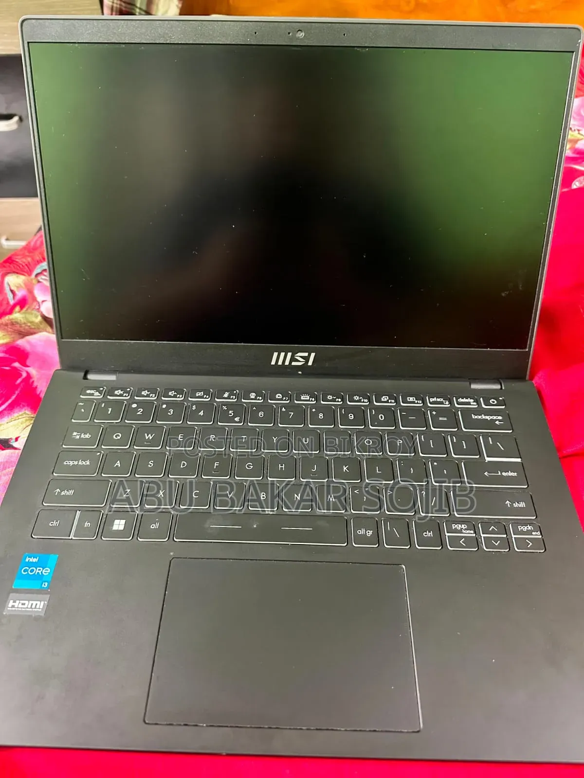 Laptop MSI Modern 14 8GB Intel Core I3 eMMC 512GB