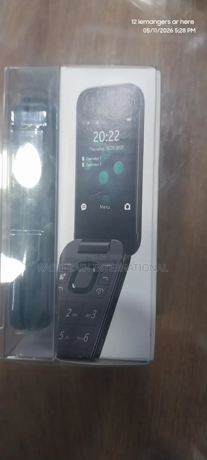 New Nokia 2660 Flip Blue
