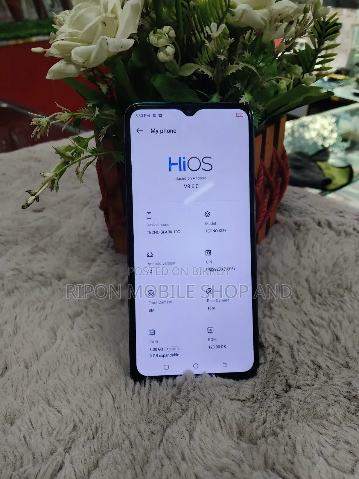 Tecno Spark 10C 128 GB Purple