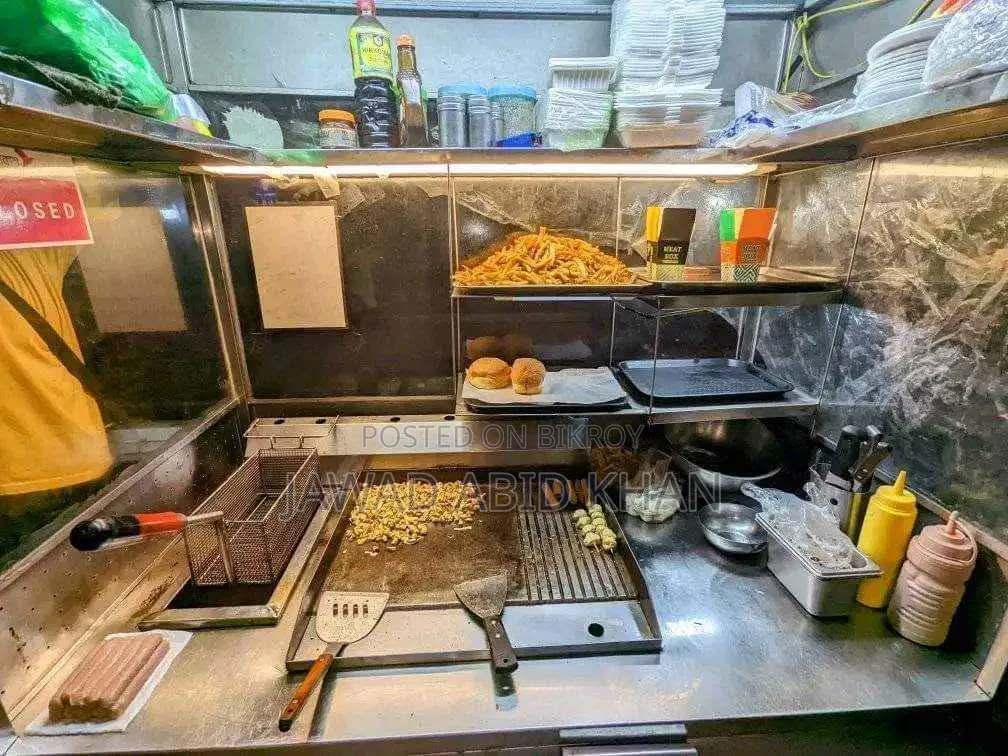 Food Cart for Sale With Equipments