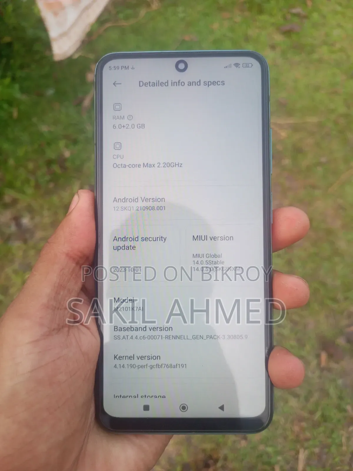 Realme 10 128 GB Gray
