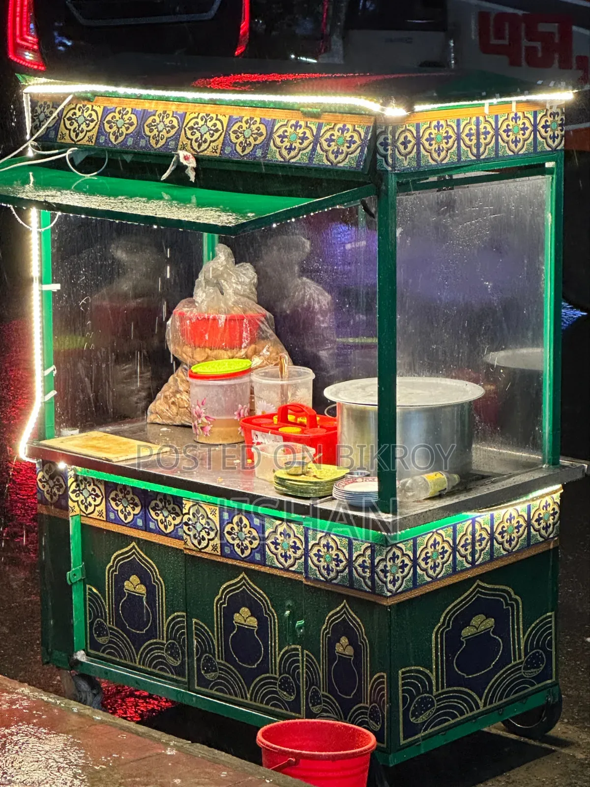 Food Cart With All Setup