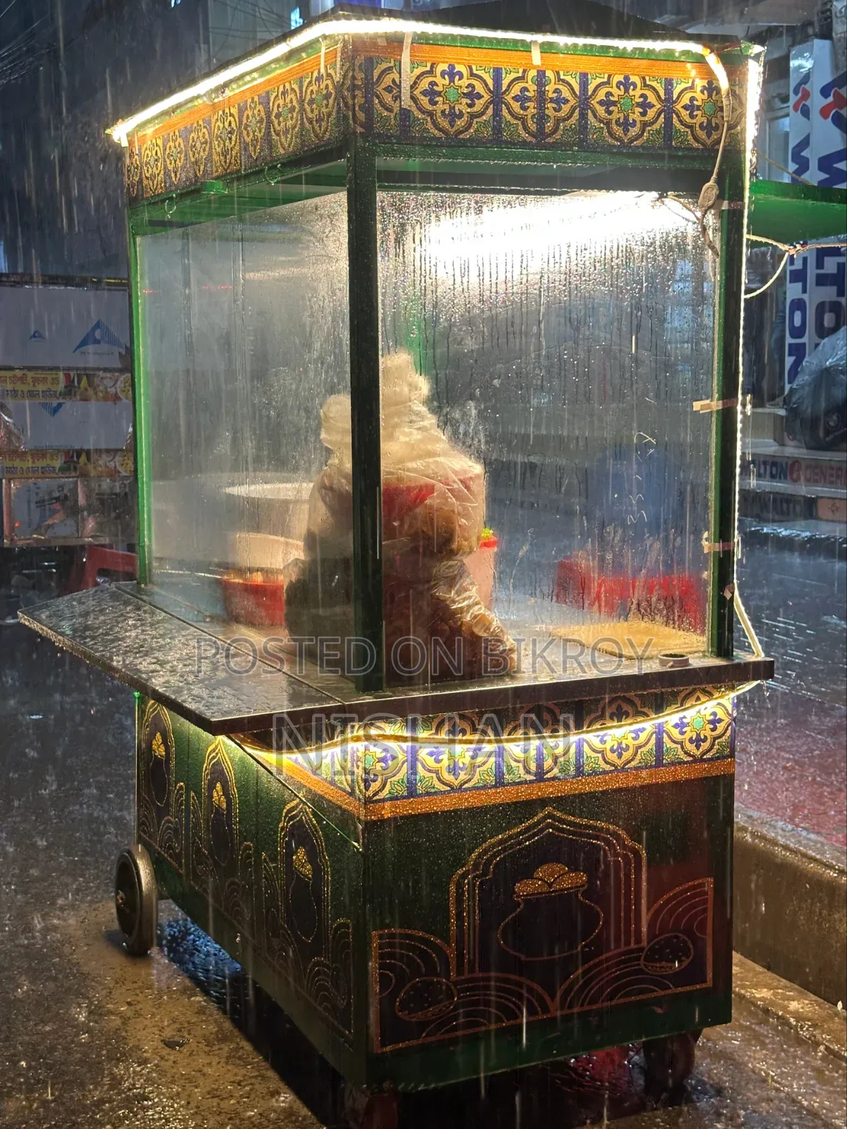 Food Cart With All Setup