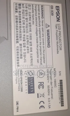Epson Eb X-39 Projector Sale