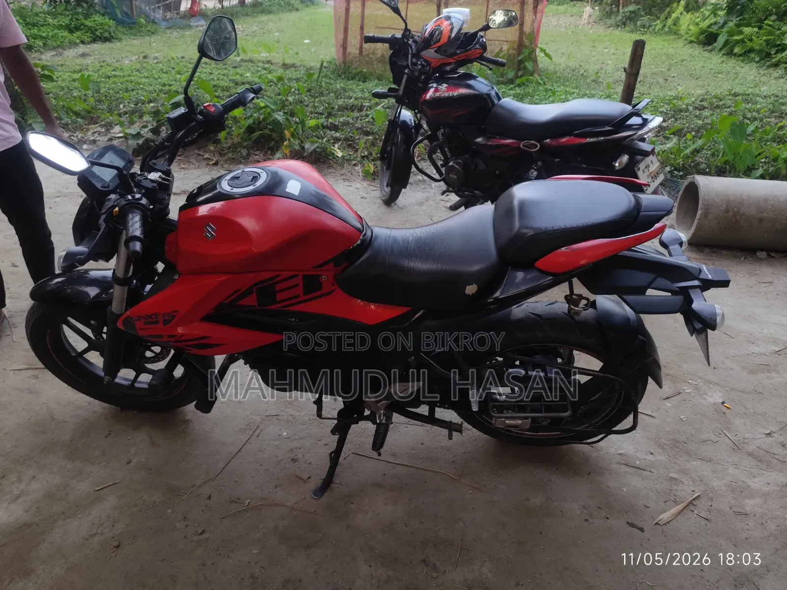 Suzuki Gixxer SF 2022 Red