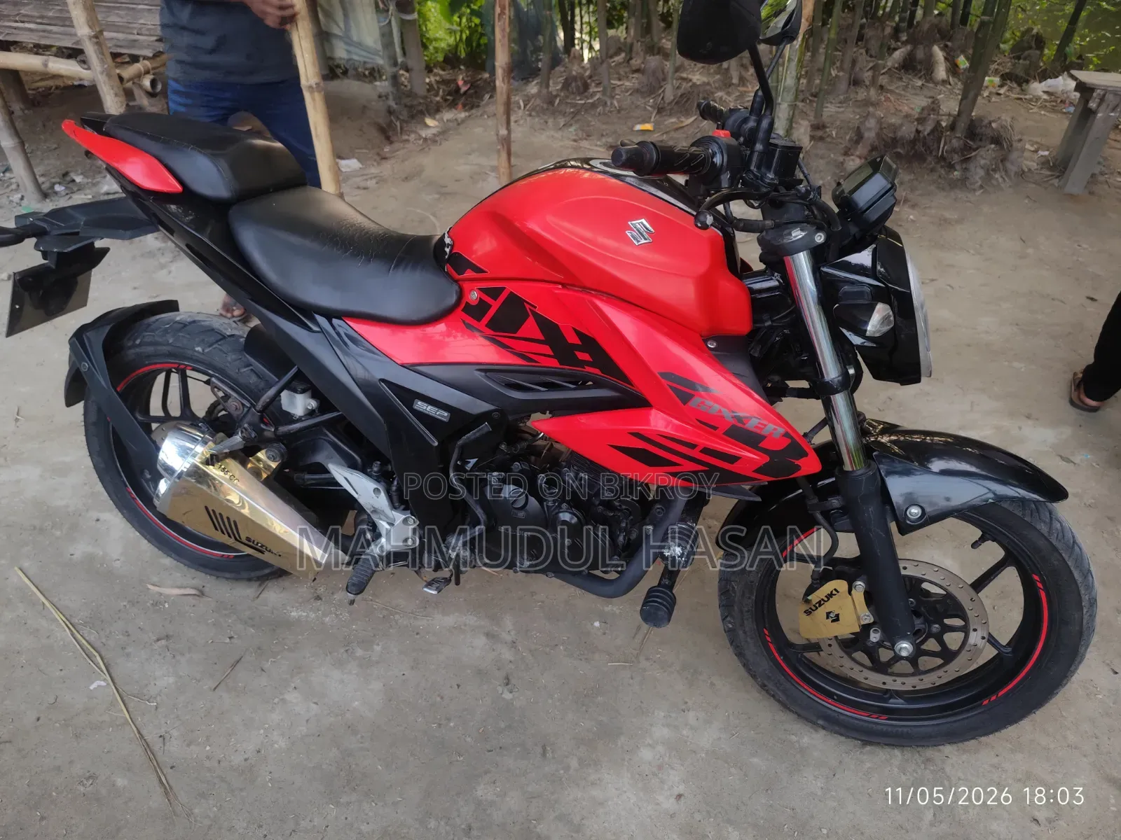 Suzuki Gixxer SF 2022 Red