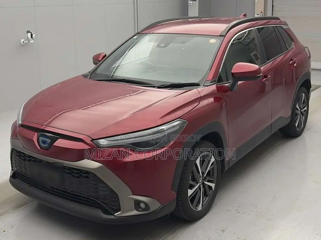 Toyota Corolla Cross 1.8 Hybrid AWD 2021 Maroon