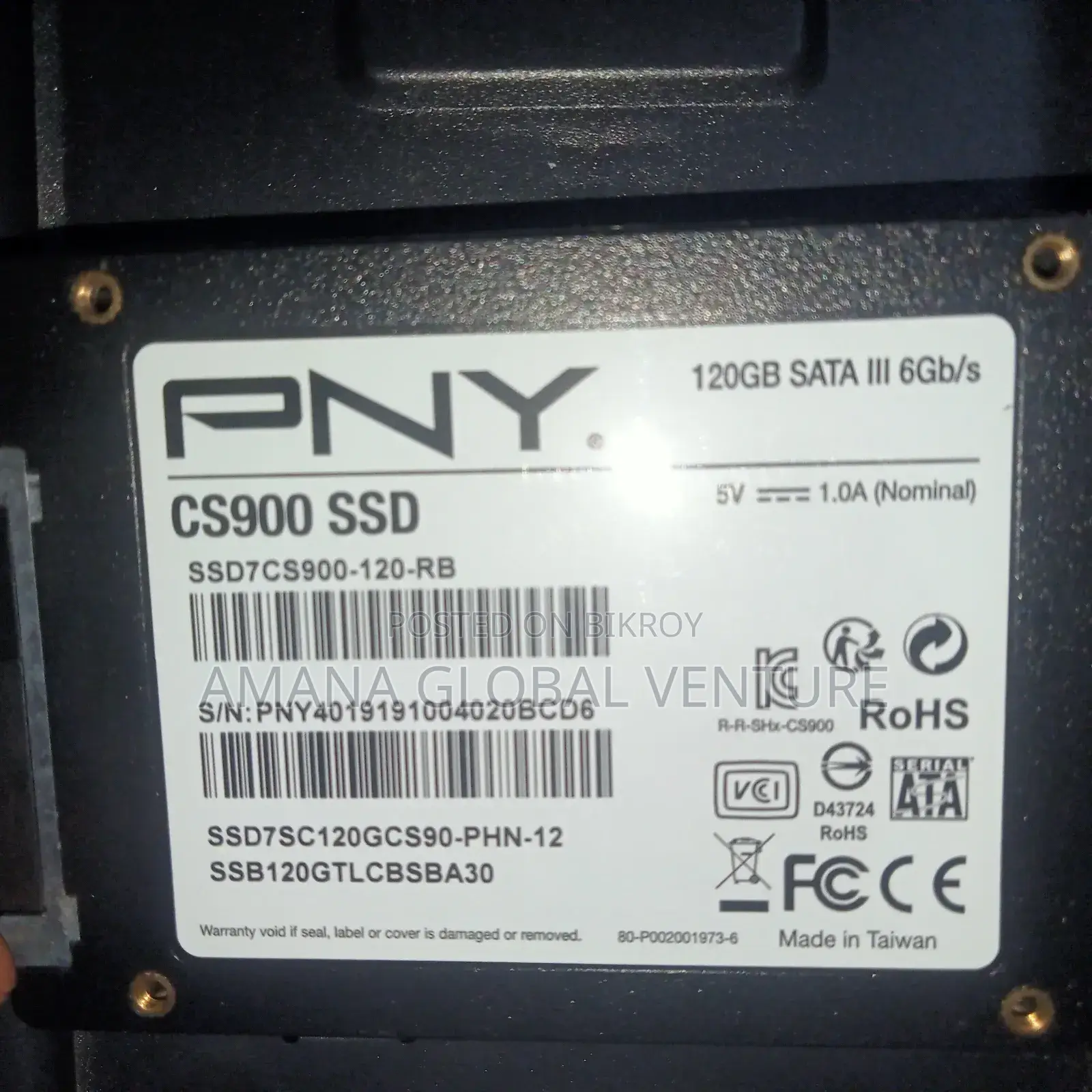 Desktop Computer Asus 8GB Intel Core I3 SSD 128GB