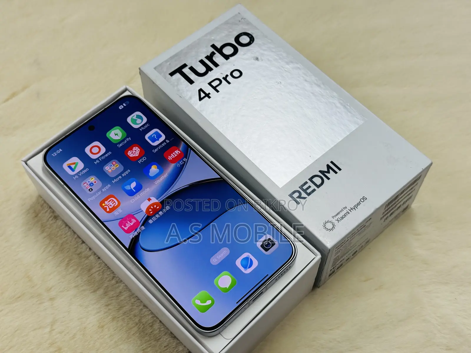 Xiaomi Redmi Turbo 4 Pro 256 GB White