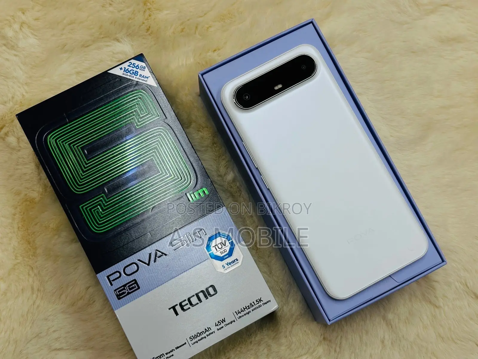 Tecno Pova 5G 128 GB White