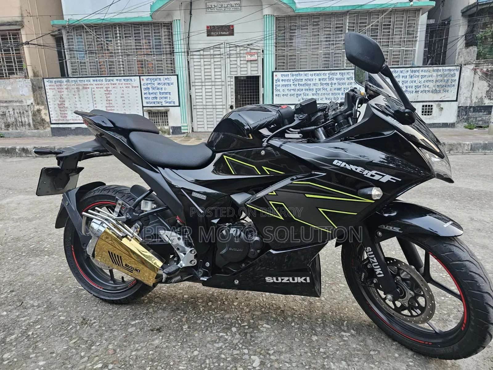 Suzuki Gixxer SF FI 2024 Black