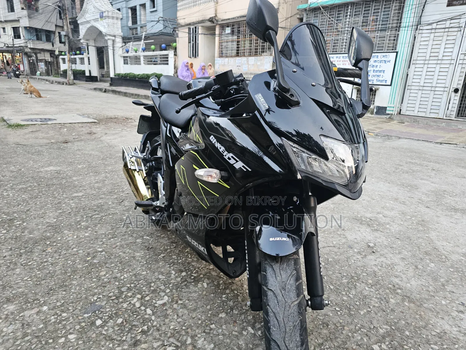 Suzuki Gixxer SF FI 2024 Black