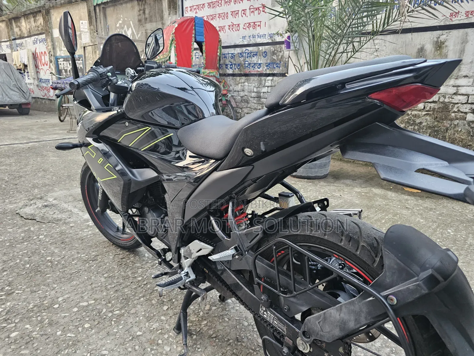 Suzuki Gixxer SF FI 2024 Black