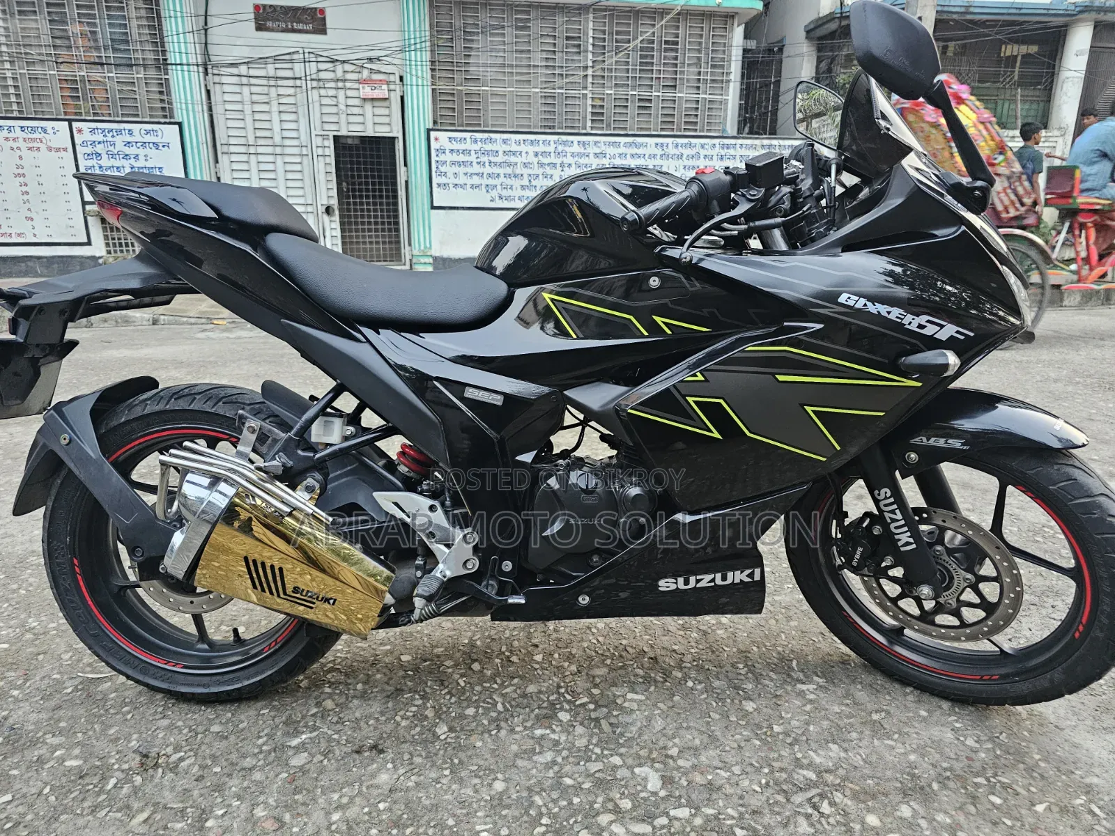 Suzuki Gixxer SF FI 2024 Black