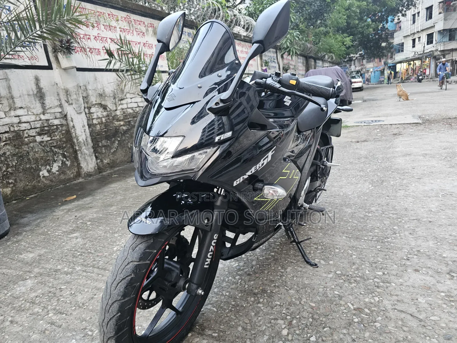 Suzuki Gixxer SF FI 2024 Black