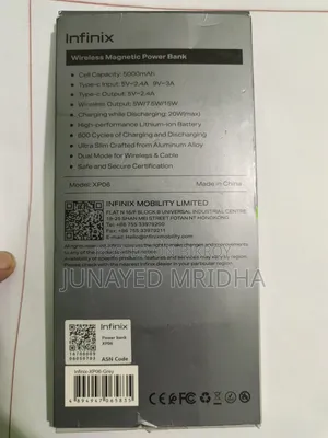 Infinix Wireless Magnetic Power Bank