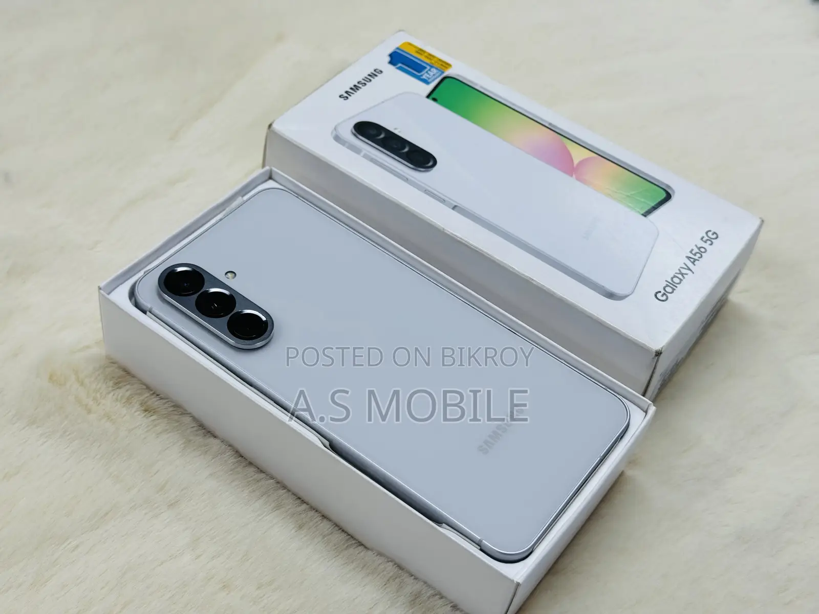 স্যামসাং গ্যালাক্সি A56 ২৫৬ জিবি হোয়াইট