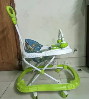 Happy Baby Walker - Lime Green White