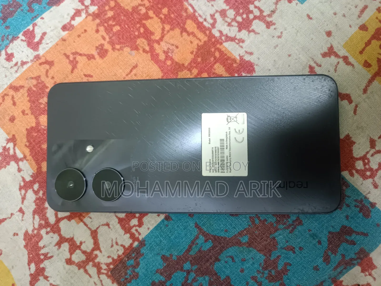 Realme Note 60 128 GB Black