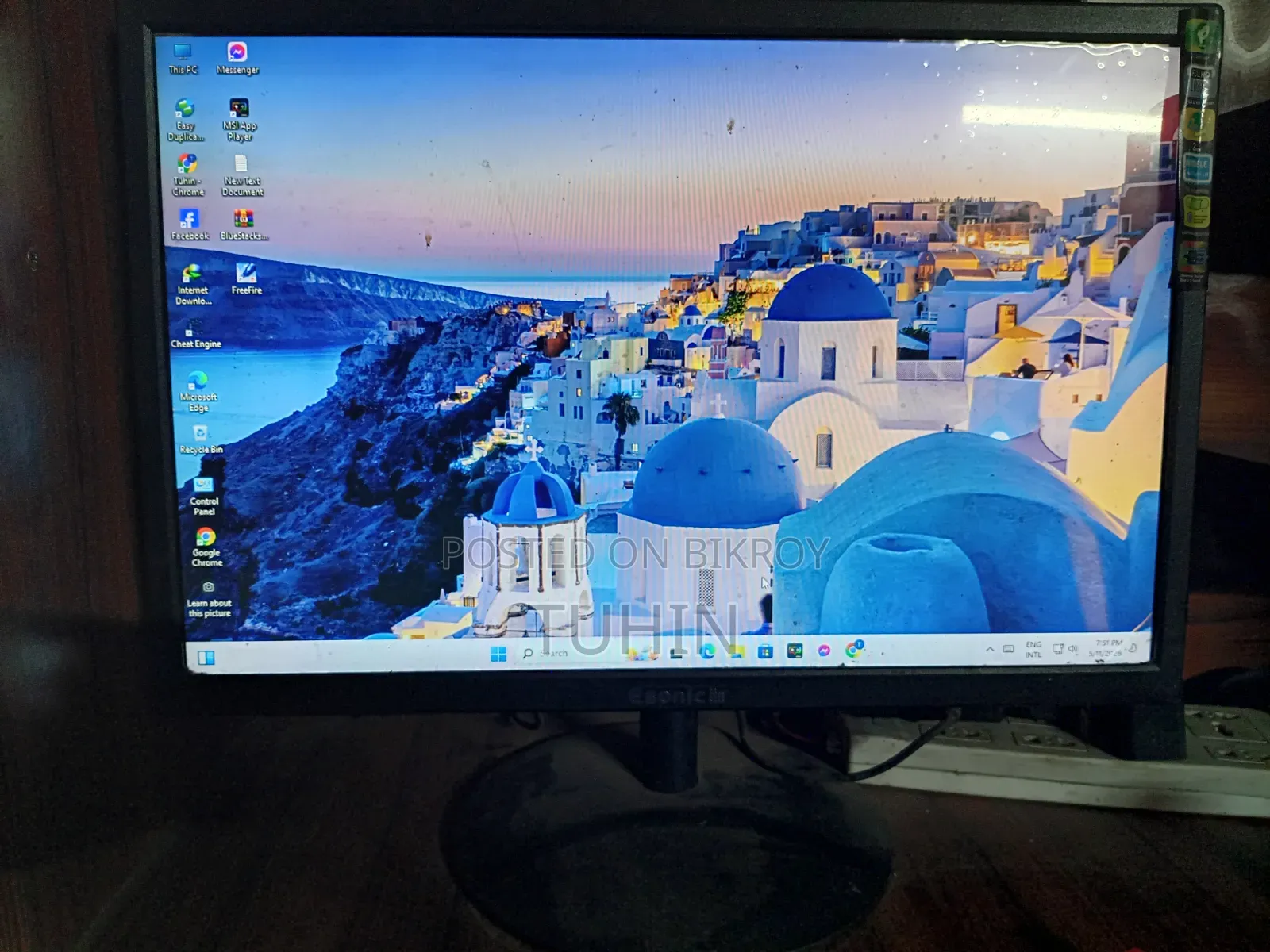 Desktop Computer 16GB AMD Ryzen 3 SSD 256GB